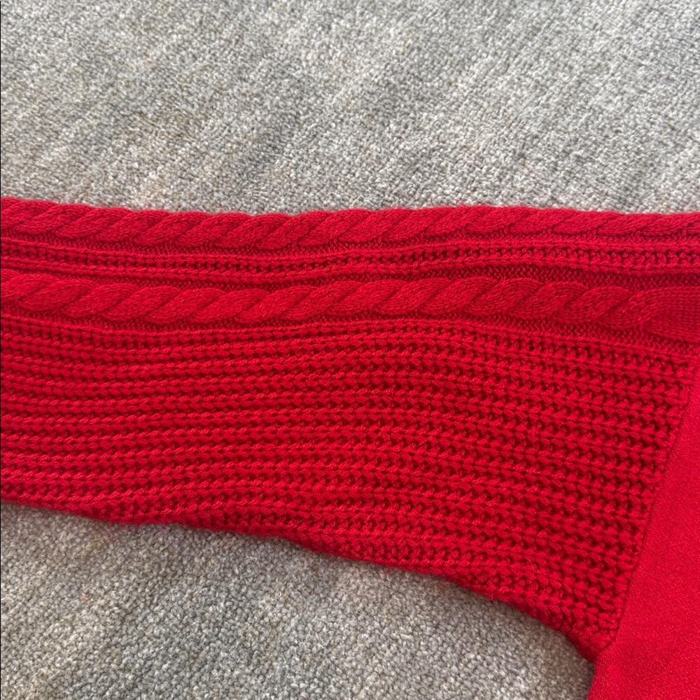 Solid Knitted Sweater - image 4